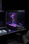 Cooler Master MasterFrame 360 Panorama Black Компютърна кутия