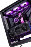 Cooler Master MasterFrame 360 Panorama Black Компютърна кутия