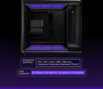 Cooler Master MasterFrame 360 Panorama Black Компютърна кутия