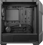 Cooler Master TD500 MAX Gun Metal Компютърна кутия с вграден 360 мм ML360 Atmos MAX радиатор и GXII Gold 850W ATX 3.0 захранване