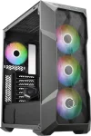 Cooler Master TD500 MAX Gun Metal Компютърна кутия с вграден 360 мм ML360 Atmos MAX радиатор и GXII Gold 850W ATX 3.0 захранване