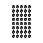 Corepad ONYX Dots G+Skatez #51 6.5 мм 0.85 мм 40 броя Универсални крачета за мишка