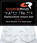 Corepad Skatez PRO 274 Крачета за мишка Razer Basilisk V3 X HyperSpeed
