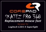 Corepad Skatez PRO 368 Крачета за мишка Logitech G304 X SUPERLIGHT / G305 X SUPERLIGHT