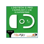 Corepad Skatez CNC milled PRO MAX M280 Крачета за мишка Logitech G PRO X SUPERLIGHT 2 / 2 SE / G PRO X2 SUPERSTRIKE / G PRO X3 SUPERSTRIKE