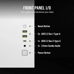Corsair 2500X White Компютърна кутия