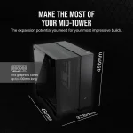 Corsair 6500D Airflow Black Компютърна кутия