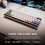 Corsair CLIPPER PRO MINI 60 Black 8K Геймърска механична клавиатура с Corsair MGX Hyperdrive CORE Magnetic регулируеми суичове