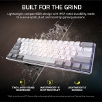 Corsair CLIPPER PRO MINI 60 Black 8K Геймърска механична клавиатура с Corsair MGX Hyperdrive CORE Magnetic регулируеми суичове