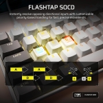 Corsair CLIPPER PRO MINI 60 Black 8K Геймърска механична клавиатура с Corsair MGX Hyperdrive CORE Magnetic регулируеми суичове