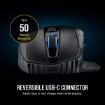 Corsair Dark Core RGB Pro Безжична геймърска мишка