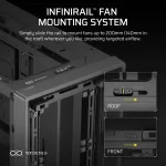 Corsair FRAME 4000D Black Компютърна кутия