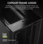Corsair FRAME 4000D Black Компютърна кутия