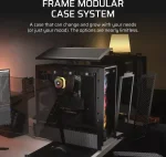 Corsair FRAME 4000D RS ARGB Black Компютърна кутия