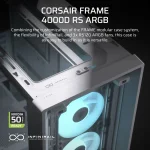 Corsair FRAME 4000D RS ARGB Black Компютърна кутия