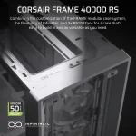 Corsair FRAME 4000D RS White Компютърна кутия