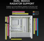 Corsair FRAME 4000D RS White Компютърна кутия