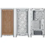 Corsair FRAME 4000D WOOD RS Black/Walnut Компютърна кутия