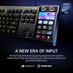 Corsair GALLEON 100 Stream Deck RGB Геймръска механична клавиатура с Corsair MLX Pulse Linear суичове