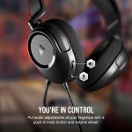 Corsair HS35 Carbon v2 Геймърски слушалки с микрофон