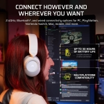 Corsair HS35 v3 Wireless White Геймърски безжични слушалки с микрофон