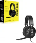 Corsair HS55 Black Stereo Геймърски слушалки с микрофон
