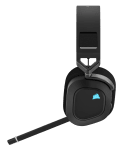 Corsair HS80 RGB Carbon Безжични геймърски слушалки с микрофон