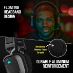 Corsair HS80 RGB Carbon Безжични геймърски слушалки с микрофон