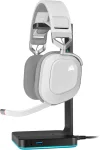 Corsair HS80 RGB White Безжични геймърски слушалки с микрофон
