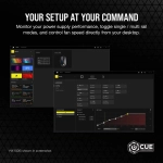 Corsair HX1000i 1000W, 80 Plus Platinum, Модулно, PCIe Gen 5.1, ATX 3.1 Захранване за компютър