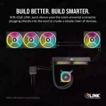 Corsair iCUE LINK QX120 120mm RGB Комплект вентилатори (3 броя)