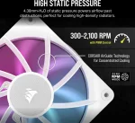 Corsair iCUE LINK RX120 120mm RGB White Вентилатор