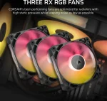 Corsair iCUE LINK TITAN 360 RX LCD RGB Black AIO Воден охладител за процесор