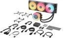 Corsair iCUE LINK TITAN 360 RX LCD RGB Black AIO Воден охладител за процесор