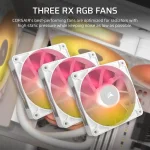 Corsair iCUE LINK TITAN 360 RX LCD RGB Black AIO Воден охладител за процесор
