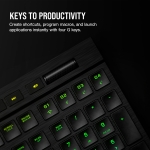 Corsair K100 AIR RGB Ultra-Thin Нископрофилна безжична механична клавиатура с Cherry MX Ultra Low Profile Tactile суичове