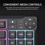 Corsair K55 CORE TKL RGB Геймърска мембранна клавиатура