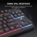 Corsair K55 CORE TKL RGB Геймърска мембранна клавиатура