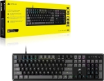 Corsair K70 Core RGB Carbon Gray Full-Size 100% Геймърска механична клавиатура с Corsair MLX Red linear суичове
