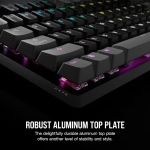 Corsair K70 Core RGB Carbon Gray Full-Size 100% Геймърска механична клавиатура с Corsair MLX Red linear суичове