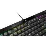 Corsair K70 MAX RGB Геймръска механична клавиатура с MGX Hyperdrive магнитни суичове