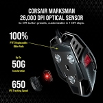 Corsair M65 RGB ULTRA 8K Геймърска мишка