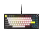 Corsair MAKR PRO 75 Hall Effect DIY 8K Carbon Gray Геймръска механична клавиатура с Corsair MGX Hyperdrive магнитни суичове
