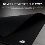 Corsair MM Anti-fray Large Black Геймърски пад за мишка