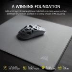 Corsair MM Anti-fray Large Grey Геймърски пад за мишка