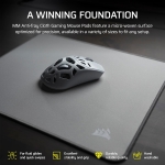 Corsair MM Anti-fray Medium Grey Геймърски пад за мишка
