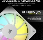 Corsair NAUTILUS 240 RS ARGB White AIO Воден охладител за процесор