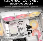 Corsair NAUTILUS 240 RS ARGB White AIO Воден охладител за процесор