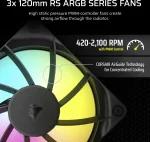 Corsair NAUTILUS 360 RS ARGB Black AIO Воден охладител за процесор