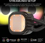 Corsair NAUTILUS 360 RS ARGB Black AIO Воден охладител за процесор